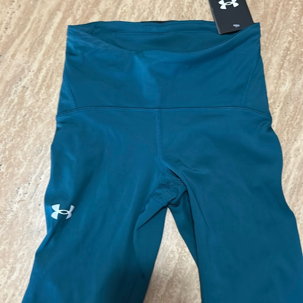 Teal Under Armour UA Fly-Fast leggings xs